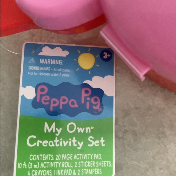 Peppa Pig, my own creativity, set brand new with tags - Picture 2 of 3